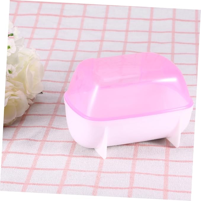 Totority 500g Chinchilla House Bath Room Small Pet Hamster Bathroom Dust Bath Container Powder Stress Relief for Small Animals