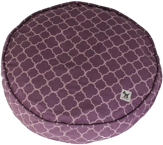 Molly Mutt Petite Dog Duvet Cover - Round - Royals Print - Measures 20’’ x 4’’ - 100% Cotton - Durable - Breathable - Sustainable - Machine Washable Dog Bed Cover - Pre-Shrunk