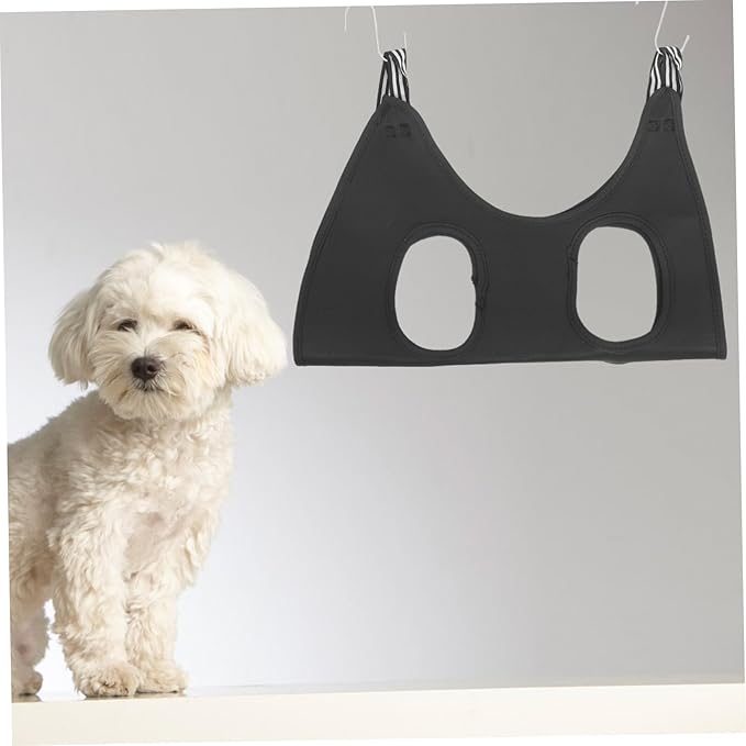 TOYANDONA Pet Grooming Hammock for Cats Dogs Space-Saving Hanging Design Dual Function for Nail Clipping Grooming Stylish Integration Fits Various