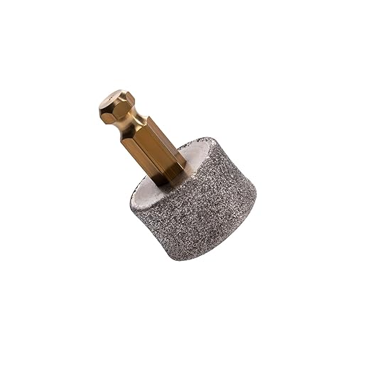 10-Pack Dog Nail Grinder Heads: Diamond Tip Replacement Compatible with Electric Pet Trimmer, Low Noise Claw Smoothing Bits, Long-Lasting Grinding Wheels