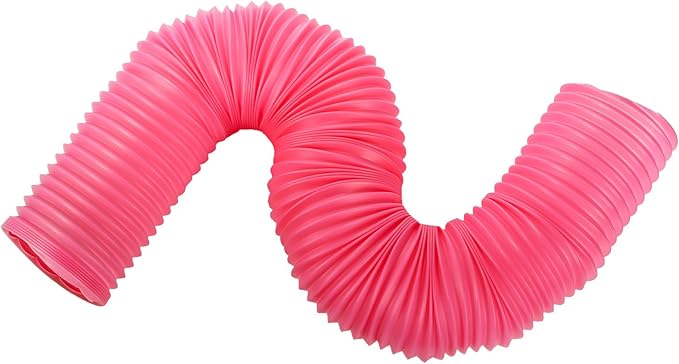 ZENFUN 3 Packs Hamster Fun Tunnels, Pet Mouse Plastic Tube, Collapsible Plastic Tunnel, Tube Pet Hideaway, Training Hideout Tunnels for Guinea Pigs, Chinchillas, Rats, Ferrets, Dwarf Rabbits