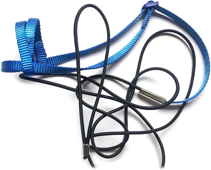 XISAOK Parrot Bird Harness Leash Supplies Adjustable Anti-Bite Training Rope Outdoor Activities Flying Traction Straps Band