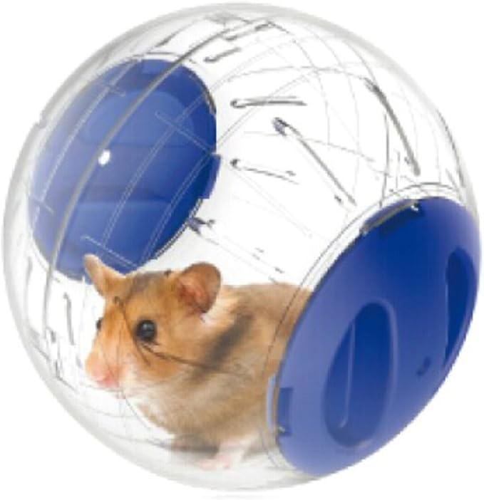 Emours Running Wheel Mini 4.8 inch Small Animal Dwarf Hamster Run Exercise Ball, Pack of 2, Small