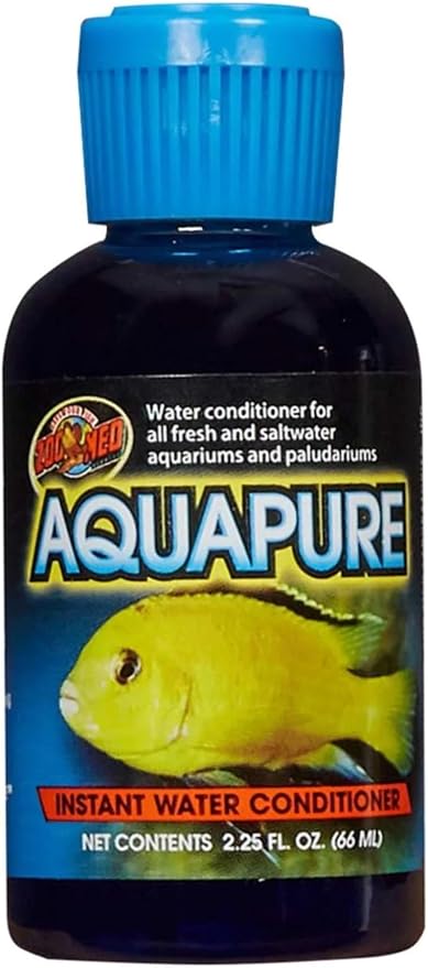 Zoo Med Aquapure Instant Water Conditioner, 2.25 oz Bottle