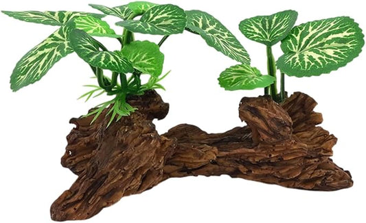 Prettyia Small Driftwood for Aquarium Driftwood Fish Tank Decorations，Aquarium Decor for Fish Tanks & Reptile Terrariumsartificial(Type-A)