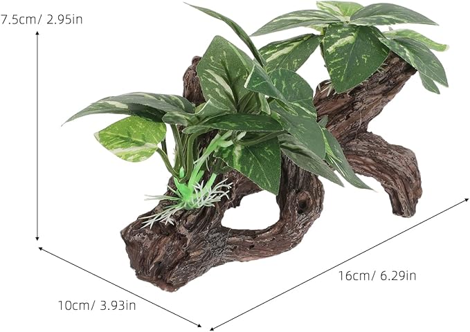 DECHOUS 4Pcs Aquarium Driftwood Decorations - Natural-Looking Driftwood Hideout Cave for Betta Fish and Shrimp Freshwater Fish Tank Decor for Aquascaping Durable Water-Resistant Aquarium Ornaments