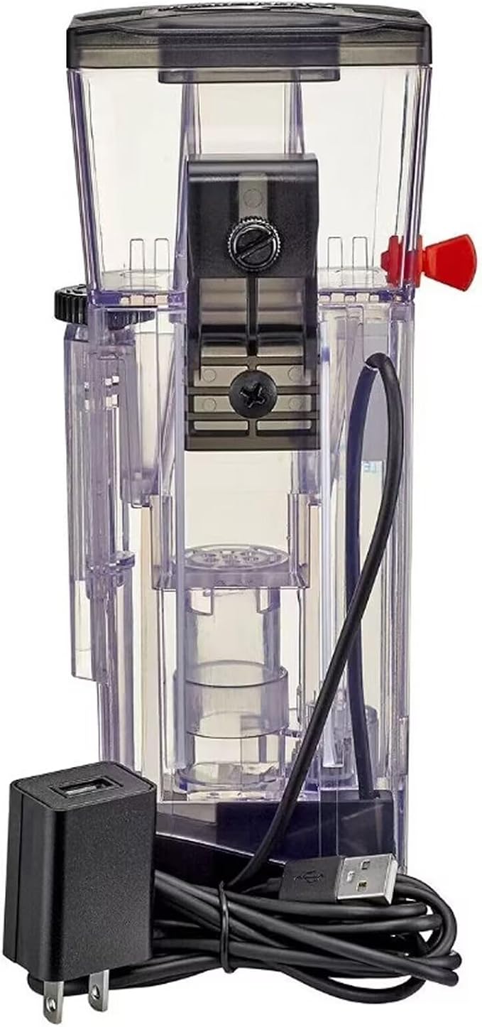 MiniQ Hang on Back Aquarium Filter Internal Hang on Back Canister Filter Nano Protein Skimmer Surface Skimmer Aquarium/Betta Pool Skimmer for coralife Fish Tank Saltwater Aquariums