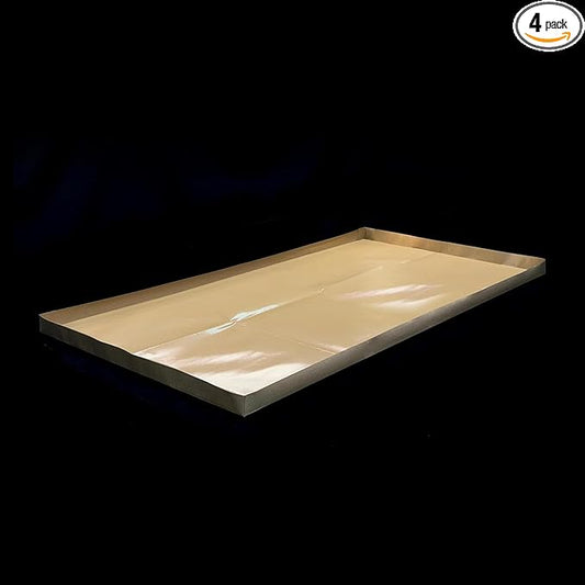 GuineaLoft™ Original Thick Disposable Bottom (4x2ft) (4-Pack) - Disposable Kraft Paper Cage Liner, Thick, Sturdy, Reusable, Water-Resistant - Visit the Store for More