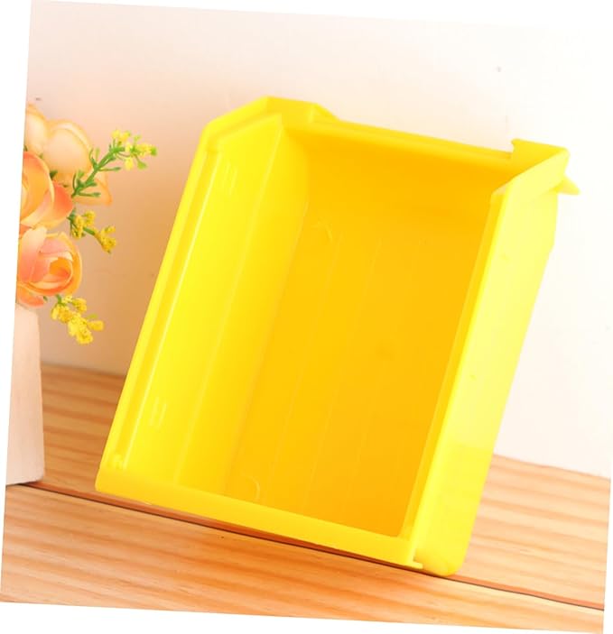 POPETPOP Hamster Sand Bathroom Large-Chinchilla Dust Bath Plastic Sand Bath Container Hamster Toilet/Bathtub/Sandbox-Random Color Size M