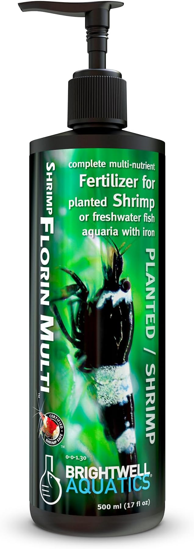 Brightwell Aquatics Shrimp FlorinMulti Freshwater Plant Supplement 500ml