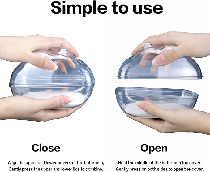 lazYYzal Hamster Bathtub,Hamster Bathroom,Small Animal Habitat Décor,Sand Bath Container Transparent Beds,Hamster Bed,Ice Bathtub,Sleep Pad Nest,Sand Bath Box for Small Pet Animals Cage Accessories（L）
