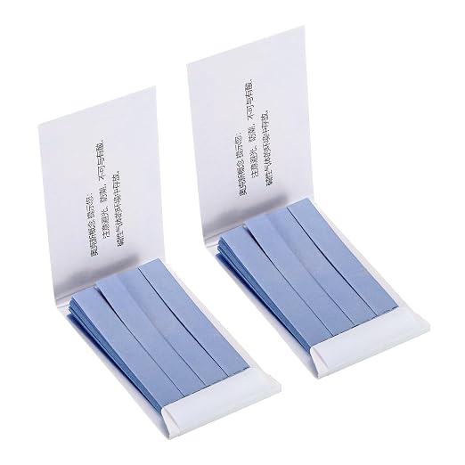 PATIKIL PH Test Strips, 2 Pack 160 Indicator Papers Litmus Tester for Water Food Soil Acid Testing, Blue