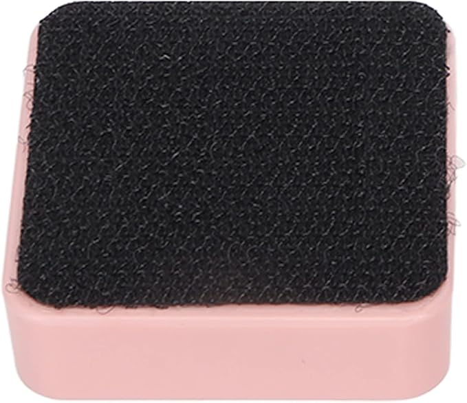 Aquarium Magnetic Glass Cleaner Algae Scraper Waterproof Small Magnetic Brush for Fish Tank - Pink