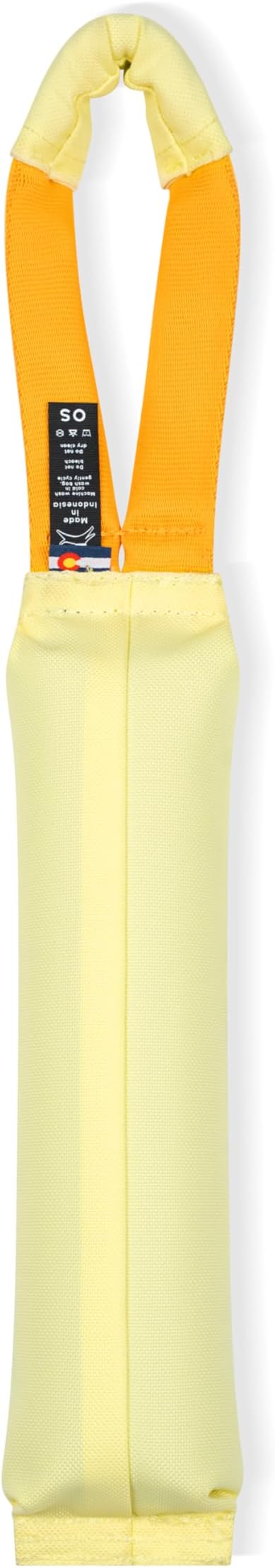 OllyDog Tugger | Dog Tug Toy for Tug of War & Training | Durable Bite Pillow | Eco-Friendly Recycled | Handle | Medium Large Dogs (Sol)