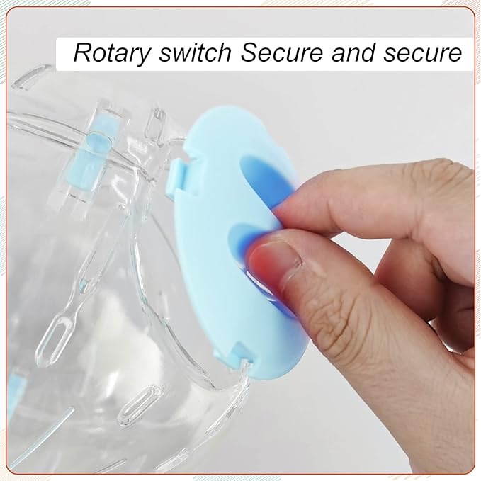 Andiker Hamster Ball, 5.52in Transparent Exercise Ball with Breathable Holes for Small Animals to Keep Fit or Do More Sports