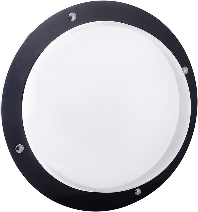 H&B Luxuries Durable Acrylic Dome Dog Window for Fence to View Outside for Satisfying Curious Pets FW058