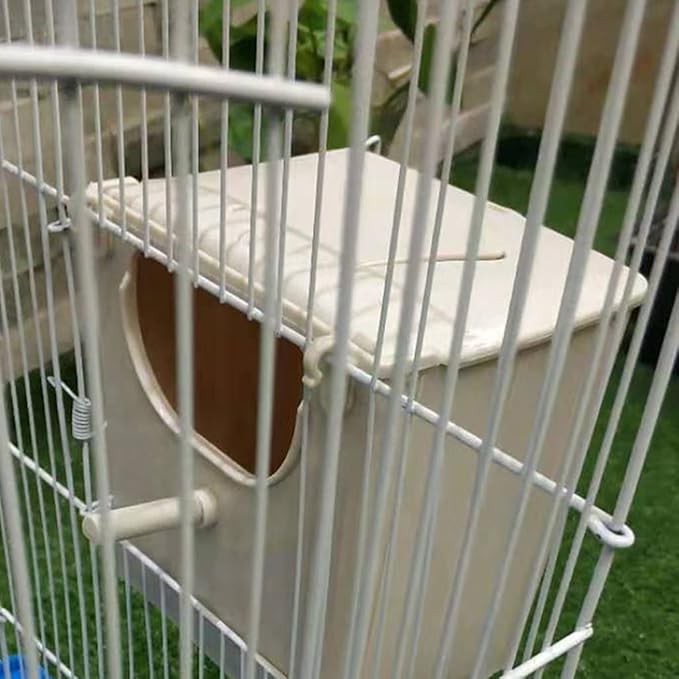 Parrot Breeding Box Hanging Bird Nest Bird Cage House Mating Box for Parakeet Cockatiel Conure