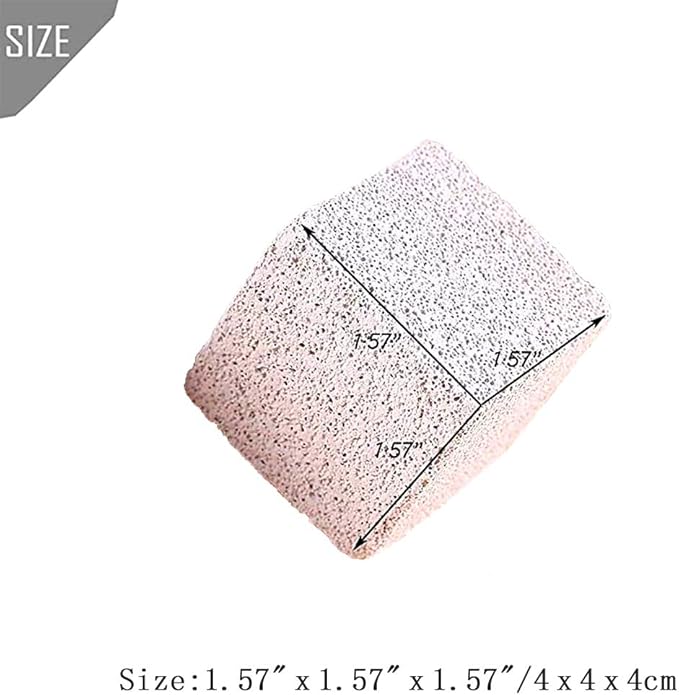 PINVNBY 15 Pcs Rabbits Lava Blocks Bunny Teeth Grinding Stone Small Animal Mineral Calcium Stone Chews Toy for Hamsters,Chinchillas and Parrot