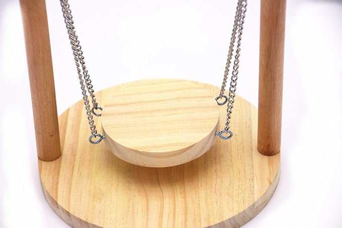 Litewoo Hamster Hideout Chewable Toys Wooden Accessories—— Swing