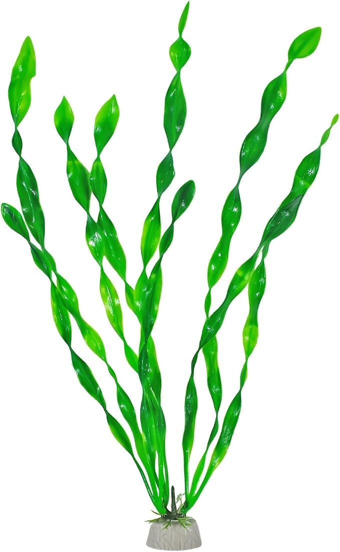 10 Pcs Artificial Aquarium Plants, Plastic Aquatic Plant Decor for Fish Tank, Stream Tank, Aquarium Landscape Decoration (30cmhd-Green)