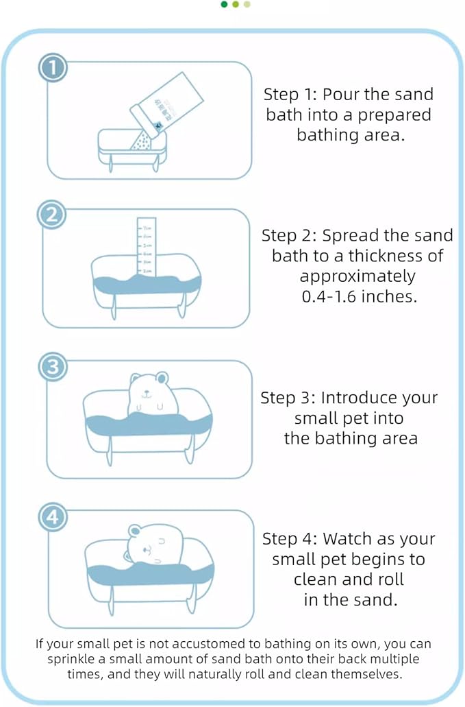 MANON ROSA Chinchilla Bath Sand-No-Dust Sand for Hygienic Bathing Litter Box - Ideal for Dwarf Hamsters Gerbils Mice Degus and Small Pets (S(2lb),Petal Bath Sand)