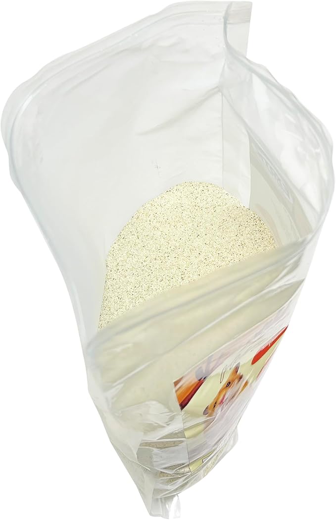 Hamster Litter 4.4 lb - Natural & Unique Bedding for Hamsters, Gerbils, and Degus