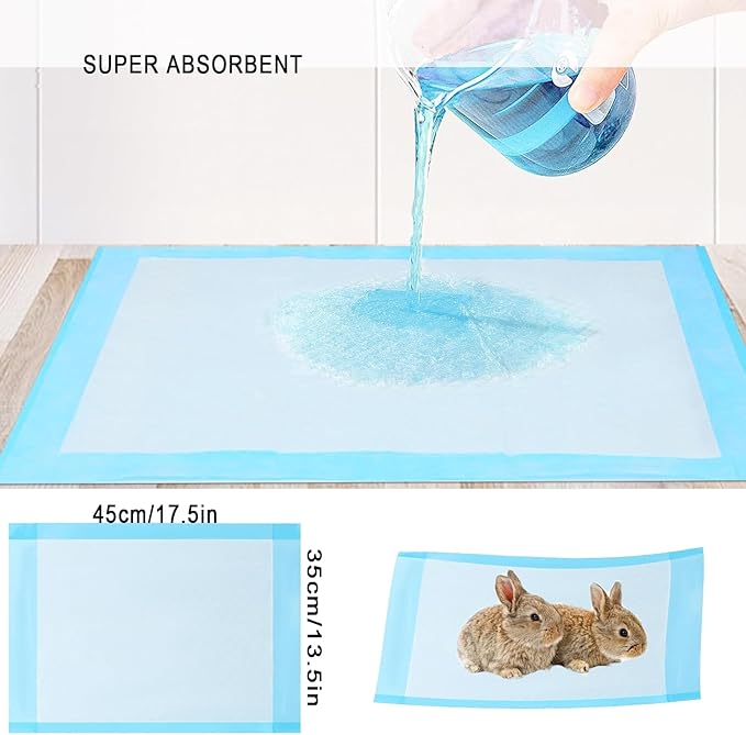 Small Animal Travel Carrier with Absorbent Pad Set, Pee Pad with Leak-Proof Quick-Dry Design for Guinea Pig,Portable Bearded Dragon Bag for Sugar Glider,Hedgehog,Rat,Bunny,Rat