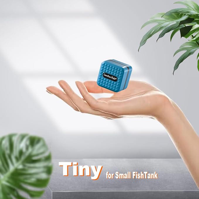 Carefree Fish Aquarium Mini Magnetic Cleaner for Acrylic Fish Tank Tiny Algae Scraper Not Floating