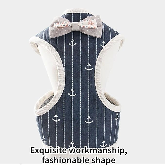 Pet Harness,Rabbit Harness and Leash Set, Cute Mesh Breathable Pet Vest Outdoor Camping Hiking Training, Bunny Jacket for Small Kitten, Puppy, Small Animal (Purple,S)