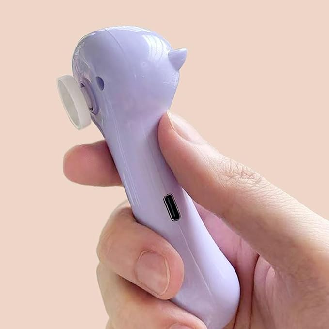 Cat Nail Grinder - 150mAh, Electric Bird Claw Cutter, 6 Replacement Heads | Reusable Puppy Nail Polishing Machine with Durable Design for Conure Cockatiel Parrot Parakeet Budgies Lovebird Macaw Do