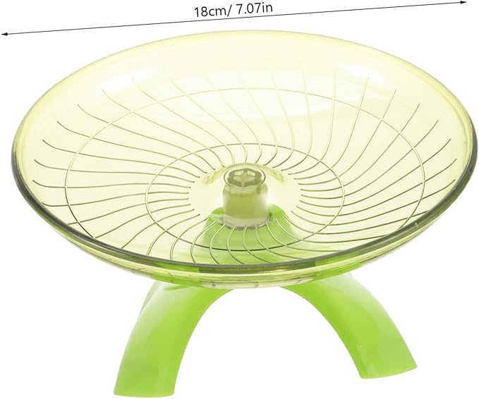 Hamster Exercise Wheel Low Noise Running Saucer for Gerbils Chinchillas Hedgehogs Pet Toys