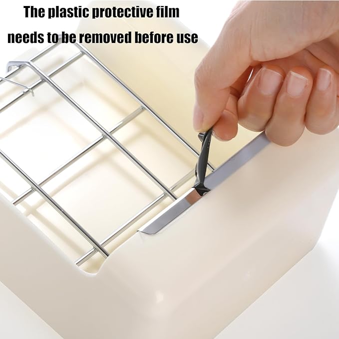 Foraineam 2 Pack Hay Feeder for Rabbits and Guinea Pigs - Plastic Food Bowl, Less Waste Rack Manger, Dispenser for Chinchillas and Other Small Animals