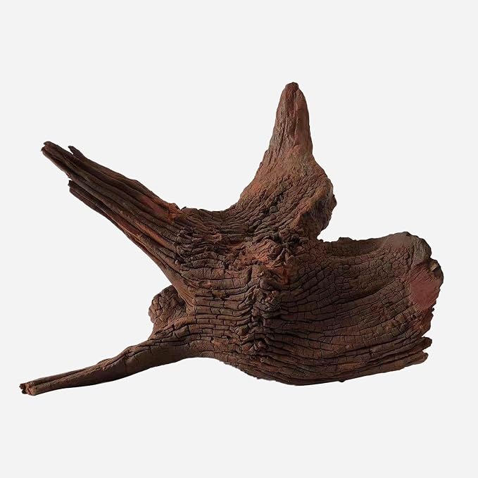 Natural Driftwood for Aquarium Decor, L11.81×W11.02×H11.42 Inches Large Drift Wood Decorations for Reptile Hide, Fish Tank, Optional Shapes