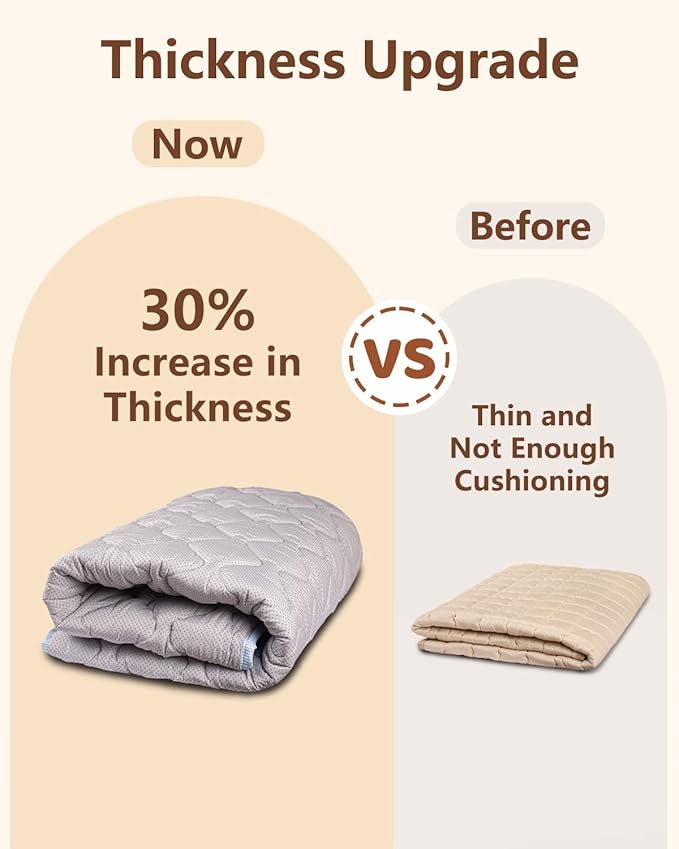 Baby Play Mat, 50x50 Mat with Super Soft Touch, Activity Mat with Upgraded Anti-Slip Bottom, Machine Washable Crawling Mat for Floor & Picnic(Numbers)