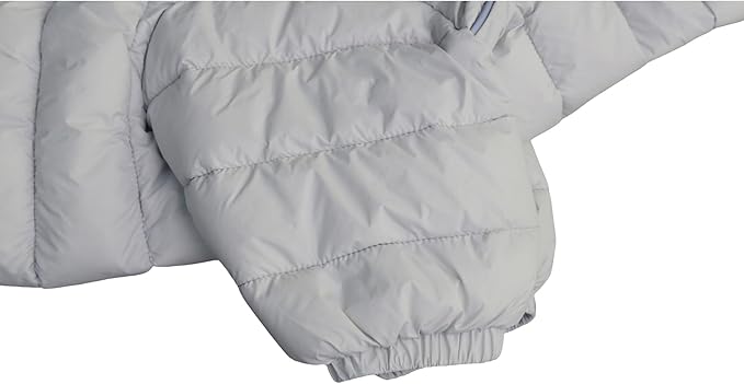 Warm Dog Coat, 4 Legs Covered Waterproof Windproof Reflective Vest, Zippered Adjustable Outdoor Snow Jacket for Small Medium Large Dogs, Off White S