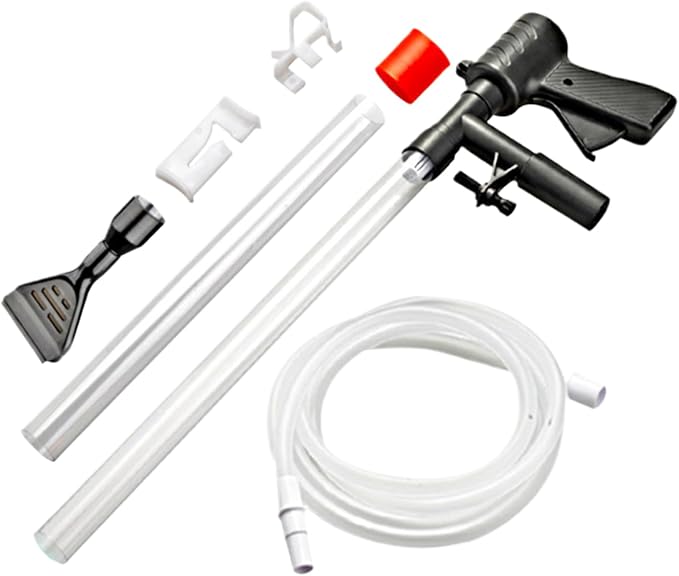 Fish Tank Cleaner Pneumatic Aquarium Cleaner Multi-Purpose Aquarium Siphon Professional Aquarium Vacuum for Gravel Water Exchange Algae Removal, Gravel Cleaners
