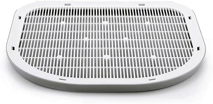 Cat Litter Mat Litter Trapping Mat,19.29"×14.96",Cat Litter Box Mat for Floor,Large Litter Matt for Cat Litter Box,Kitty Litter Mat Catcher,Waterproof Urine Proof,Washable,Easy Clean,Less Waste (Grey)