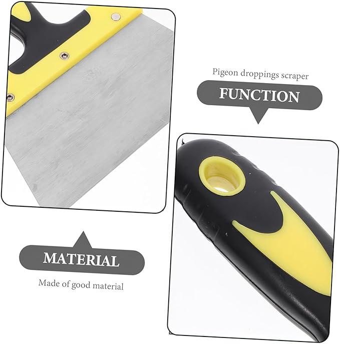 VICASKY Bird Droppings Scraper Tool for Efficient Cleaning of Bird Cages and Surfaces Durable Poop for Easy Maintenance and Use