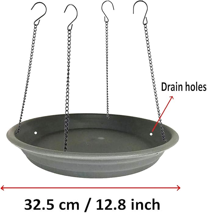 Pmsanzay Bird Seed Catcher Tray Platform Feeder Hanging Tray Outdoors Backyard Garden for Bird Feeders, Great for Attracting Birds Outdoors, Backyard, Garden. Help Reduce Seed Waste