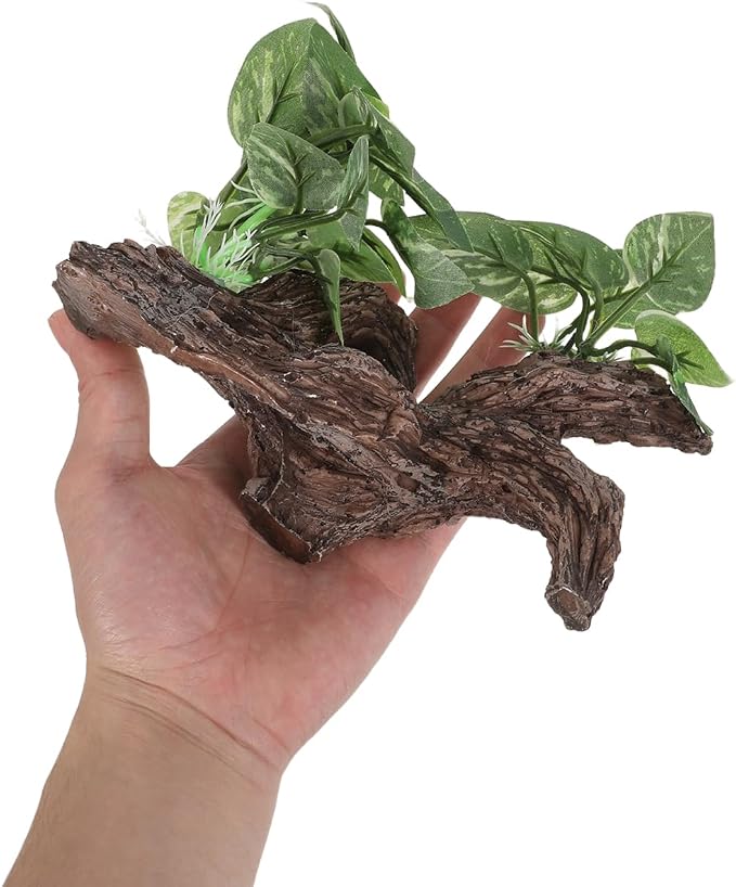 DECHOUS 4Pcs Aquarium Driftwood Decorations - Natural-Looking Driftwood Hideout Cave for Betta Fish and Shrimp Freshwater Fish Tank Decor for Aquascaping Durable Water-Resistant Aquarium Ornaments
