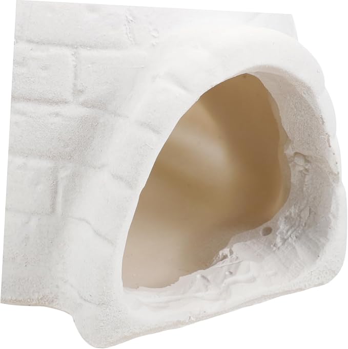 Adorable Ceramic Pet Nest Hideout for Small Animals Cooling House for Hamsters Guinea Pigs and Birds Unique Design for Comfort and Fun
