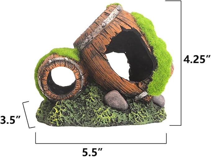 Betta Fish Cave Aquarium Hideout, Fish Tank Ornament, Aquarium Tank Decor Accessories