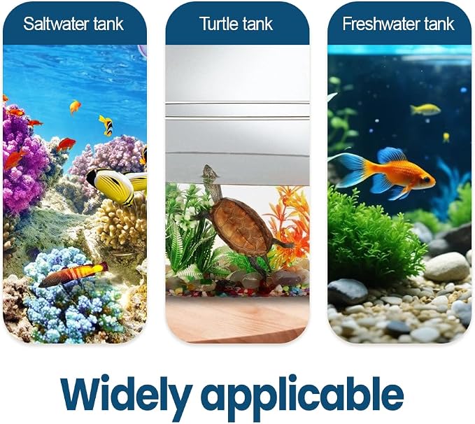 10W Super Mini Aquarium Heater, Adjustable Small Fish Tank Heater Submersible Fish Heater for Fishing Turtle Tanker Enthusiasts