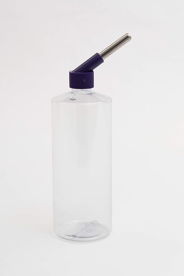 Lixit Standard Cage Water Bottles for Rabbits, Ferrets, Guinea Pigs, Hamsters, Rats, Mice and Other Small Animal's (32 Ounce, Clear)