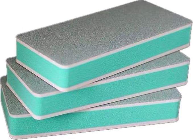 3 Packs Aquarium Limescale Remover, Fish Tank Glass Scraper & Sponge | Dual-Action Fish Tank Glass Scraper & Sponge, Handheld Non-Scratch Cleaning Pad for Small Glass Aquarium Maintenance