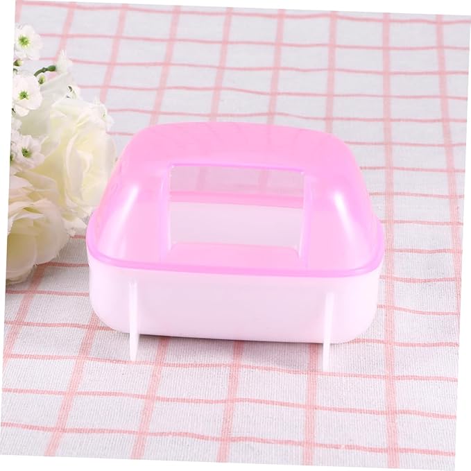 Totority 500g Chinchilla House Bath Room Small Pet Hamster Bathroom Dust Bath Container Powder Stress Relief for Small Animals