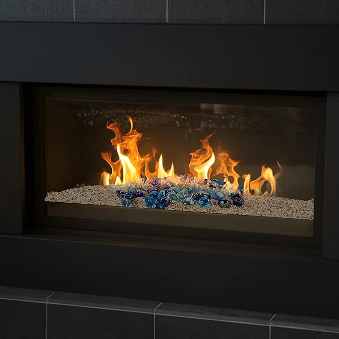 Mr. Fireglass 10Lb Silica Sand for Fire Pits, Fireplaces, Garden and Landscape Decoration, Fireproof Base Layer Natural Fire Sand Gas Fire Pits Filler Under Lava Rock or Fire Glass, 5-10 Mesh | Garden and Landscape Decoration, Fireproof Base Layer Natu...