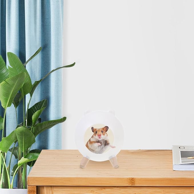 Ipetboom Ceramic Small Pet Hideout 5.1X4.3X5.5 Inch Hamster Nest Hiding House Decorative Shelter for Hedgehogs and Small Animals Indoor Use
