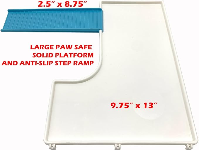 Extra Large 23" Multi-Tiers Easy Setup Hamster Palace Gerbil Habitat Mouse House Mice Home Critters Cage Complete Set of Accessories Expandable Customizable Hide House Food Bowl Running Wheel
