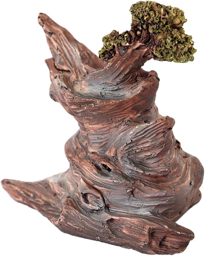 Resin Aquarium Driftwood for Aquarium Decor Reptile Tank Decoration,Sunken Wood for Fish Tanks & Reptile Terrariums,Perfect for Fish,Lizards,Turtles,Geckos,Tortoises,Small Animals
